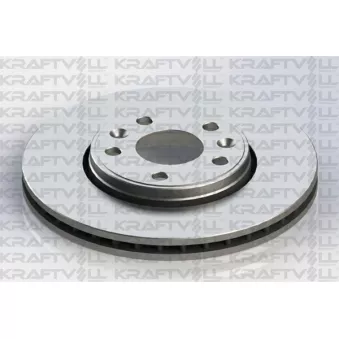 Jeu de 2 disques de frein avant KRAFTVOLL GERMANY 07040145