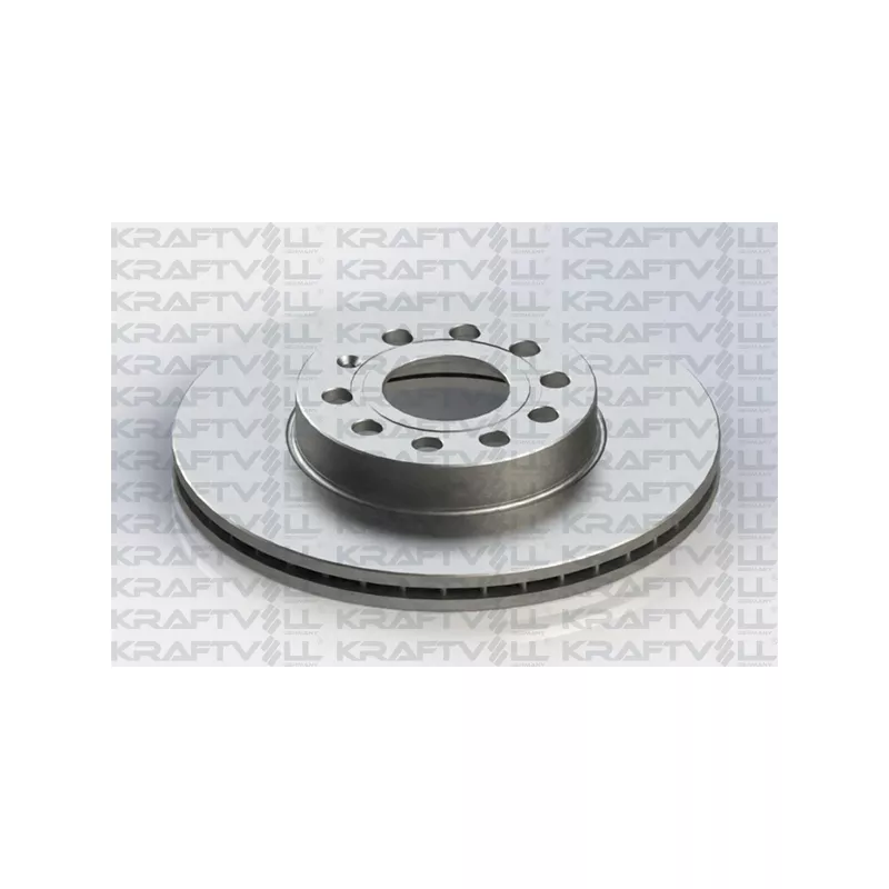 Jeu de 2 disques de frein avant KRAFTVOLL GERMANY 07040154