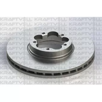 Jeu de 2 disques de frein avant KRAFTVOLL GERMANY 07040156