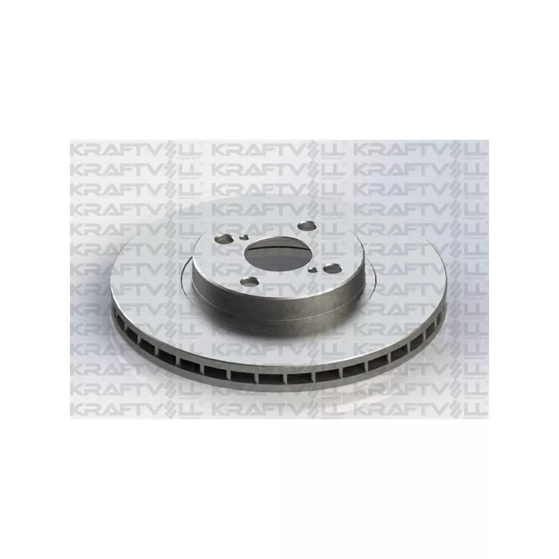 Jeu de 2 disques de frein avant KRAFTVOLL GERMANY 07040157