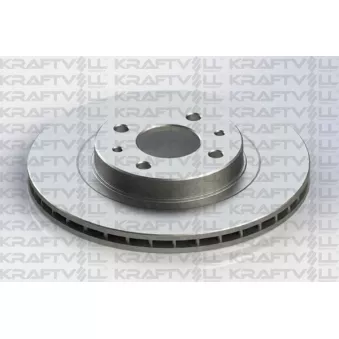 Jeu de 2 disques de frein avant KRAFTVOLL GERMANY