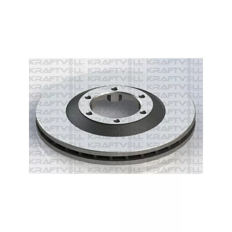 Jeu de 2 disques de frein avant KRAFTVOLL GERMANY 07040161