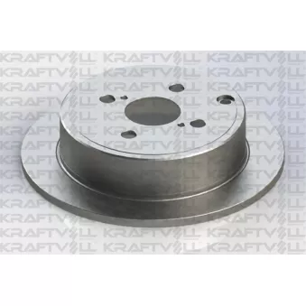 Jeu de 2 disques de frein avant KRAFTVOLL GERMANY
