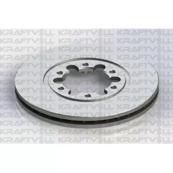 Jeu de 2 disques de frein avant KRAFTVOLL GERMANY