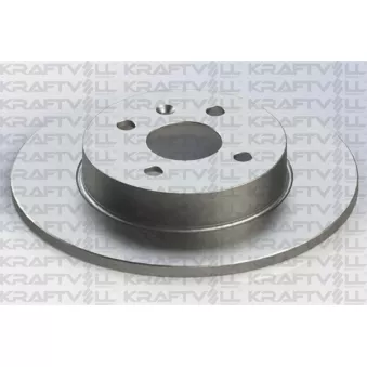 Jeu de 2 disques de frein arrière KRAFTVOLL GERMANY