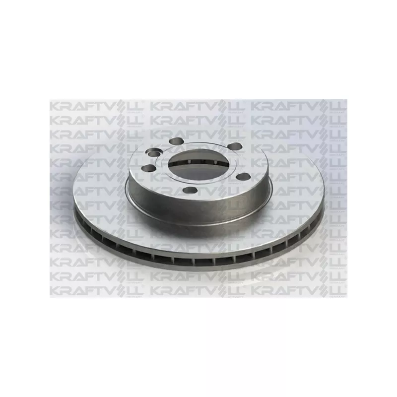 Jeu de 2 disques de frein avant KRAFTVOLL GERMANY 07040169