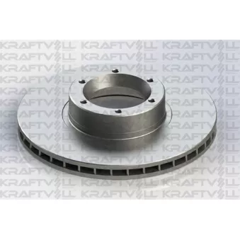 Jeu de 2 disques de frein avant KRAFTVOLL GERMANY 07040174