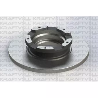 Jeu de 2 disques de frein arrière KRAFTVOLL GERMANY