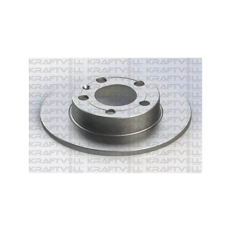 Jeu de 2 disques de frein arrière KRAFTVOLL GERMANY 07040184