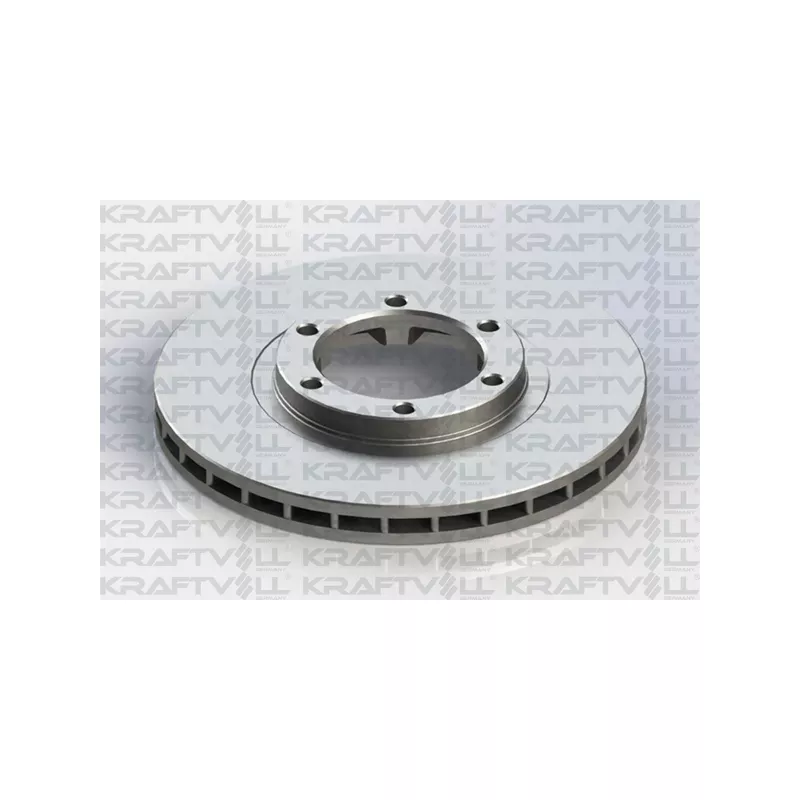 Jeu de 2 disques de frein avant KRAFTVOLL GERMANY 07040186