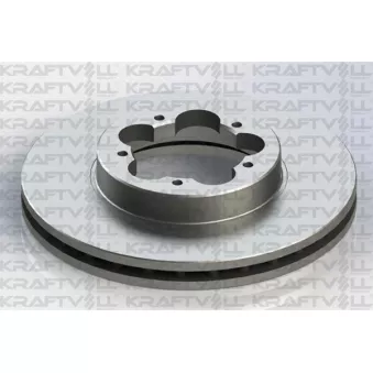 Jeu de 2 disques de frein avant KRAFTVOLL GERMANY