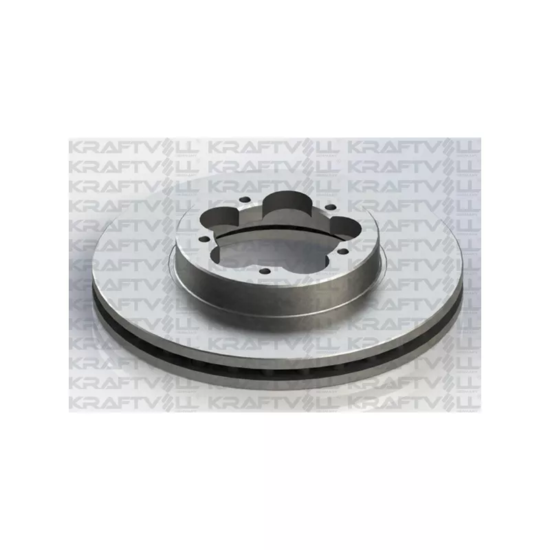 Jeu de 2 disques de frein avant KRAFTVOLL GERMANY 07040193