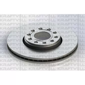 Jeu de 2 disques de frein avant KRAFTVOLL GERMANY
