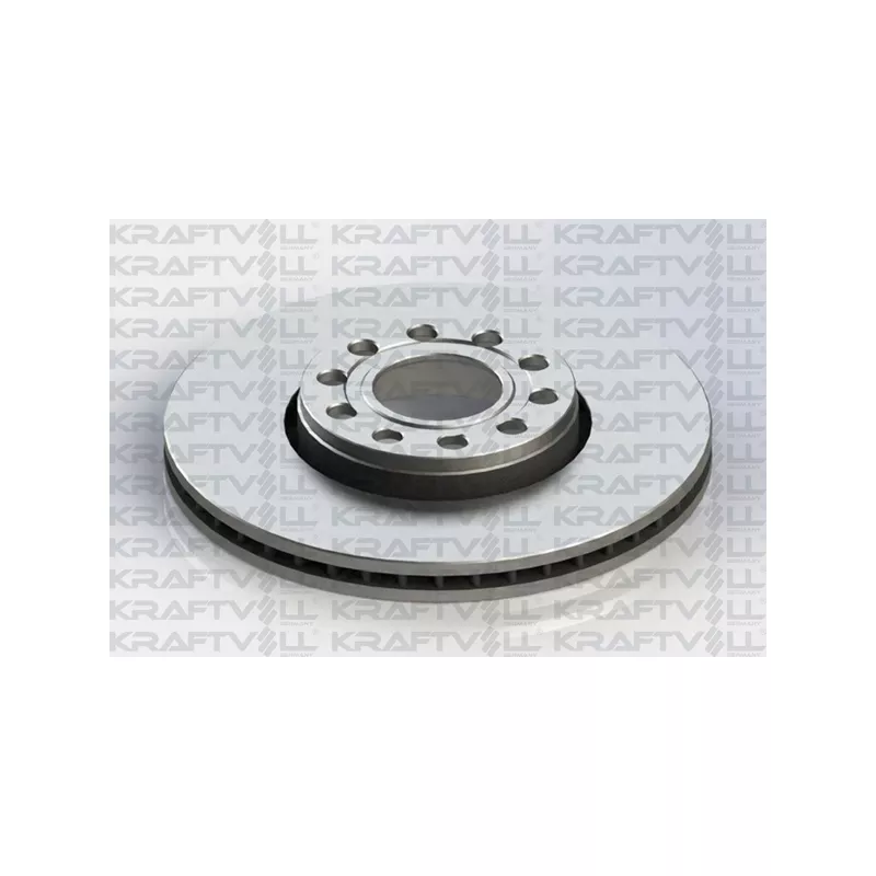 Jeu de 2 disques de frein avant KRAFTVOLL GERMANY 07040206