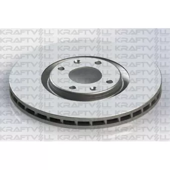 Jeu de 2 disques de frein avant KRAFTVOLL GERMANY 07040209