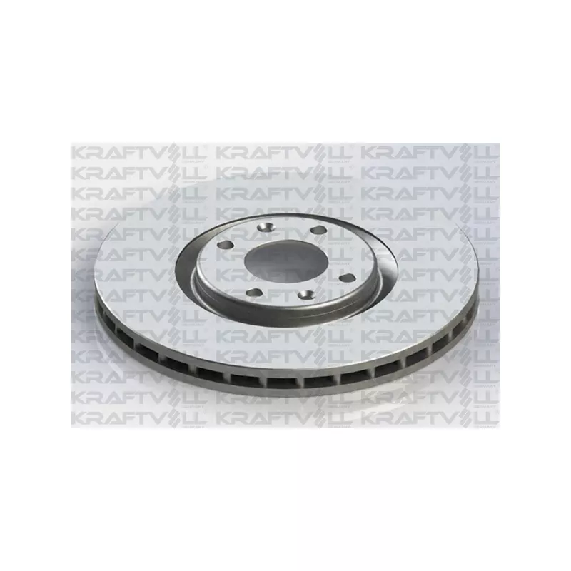 Jeu de 2 disques de frein avant KRAFTVOLL GERMANY 07040209
