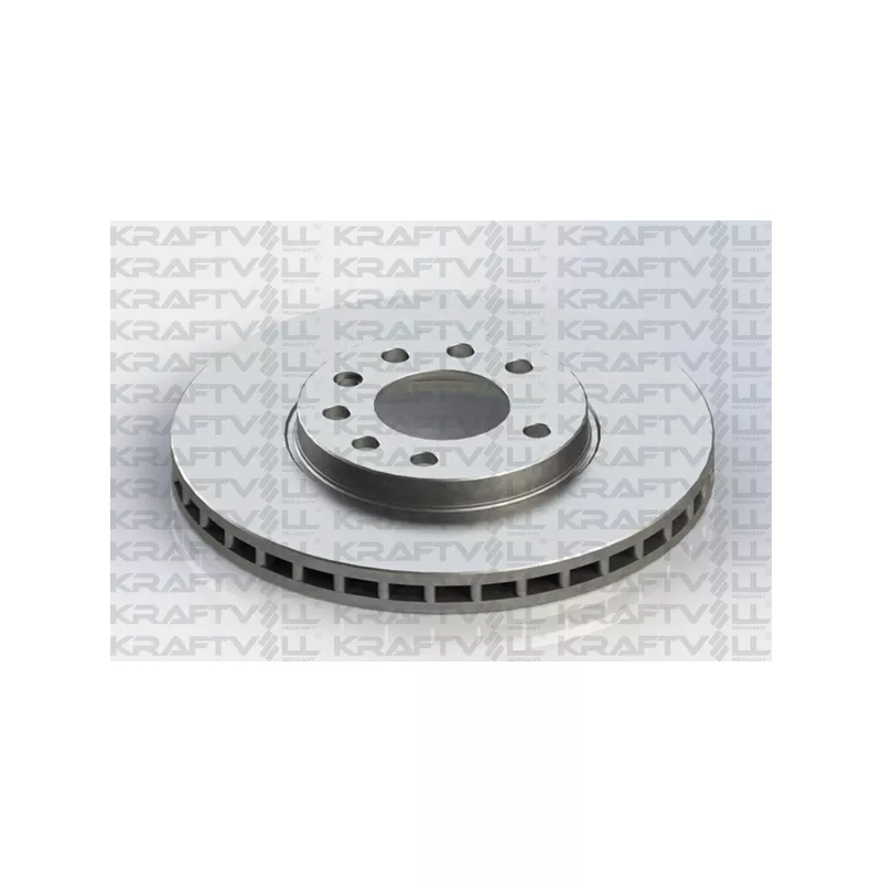 Jeu de 2 disques de frein avant KRAFTVOLL GERMANY 07040213