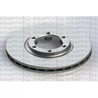 Jeu de 2 disques de frein avant KRAFTVOLL GERMANY