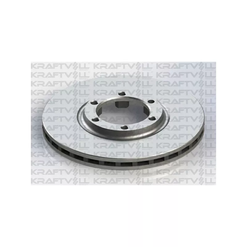 Jeu de 2 disques de frein avant KRAFTVOLL GERMANY 07040215