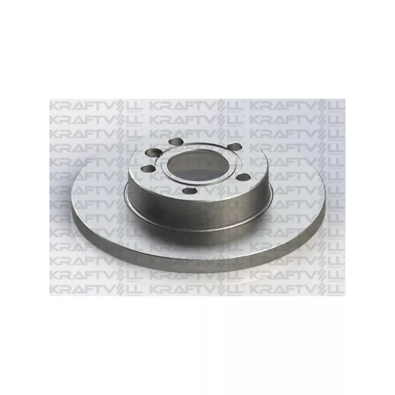 Jeu de 2 disques de frein avant KRAFTVOLL GERMANY 07040216