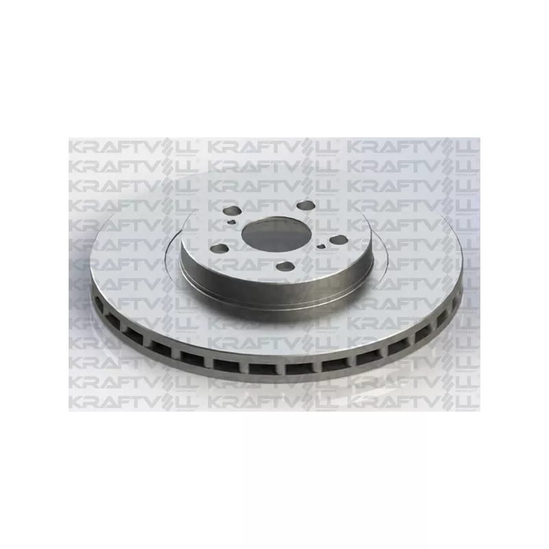 Jeu de 2 disques de frein avant KRAFTVOLL GERMANY 07040224