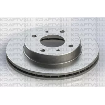 Jeu de 2 disques de frein avant KRAFTVOLL GERMANY