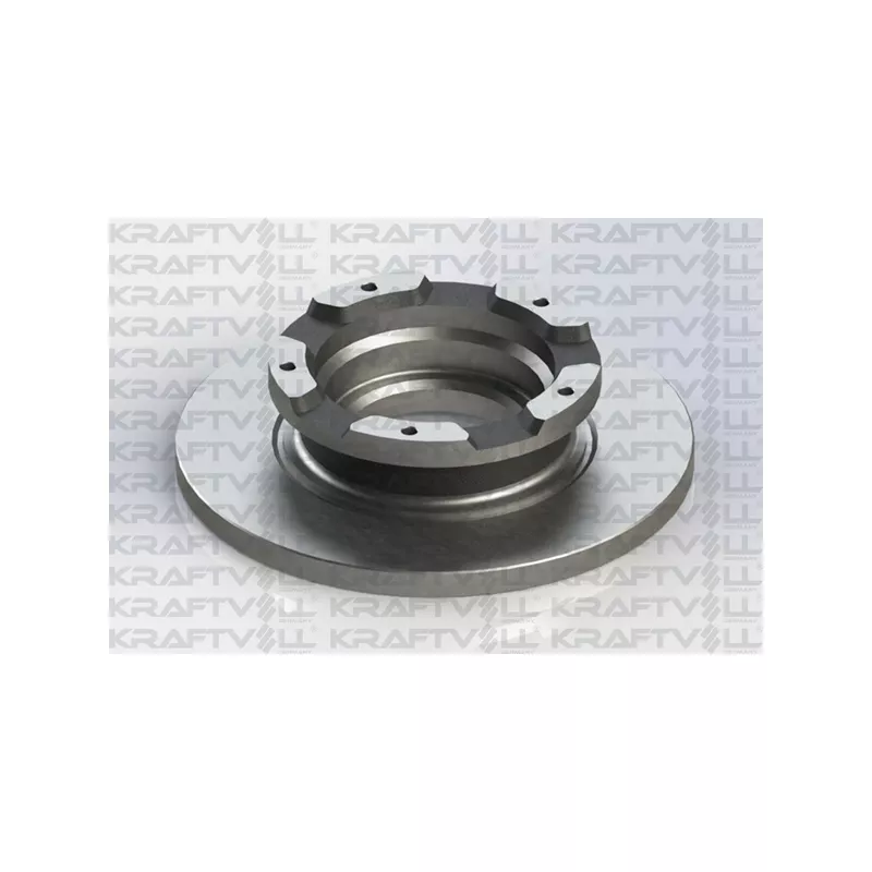 Jeu de 2 disques de frein avant KRAFTVOLL GERMANY 07040232