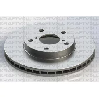 Jeu de 2 disques de frein avant KRAFTVOLL GERMANY