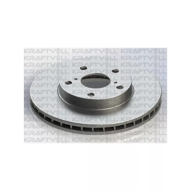 Jeu de 2 disques de frein avant KRAFTVOLL GERMANY 07040234
