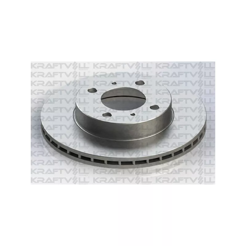 Jeu de 2 disques de frein avant KRAFTVOLL GERMANY 07040236