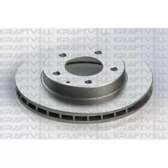 Jeu de 2 disques de frein avant KRAFTVOLL GERMANY