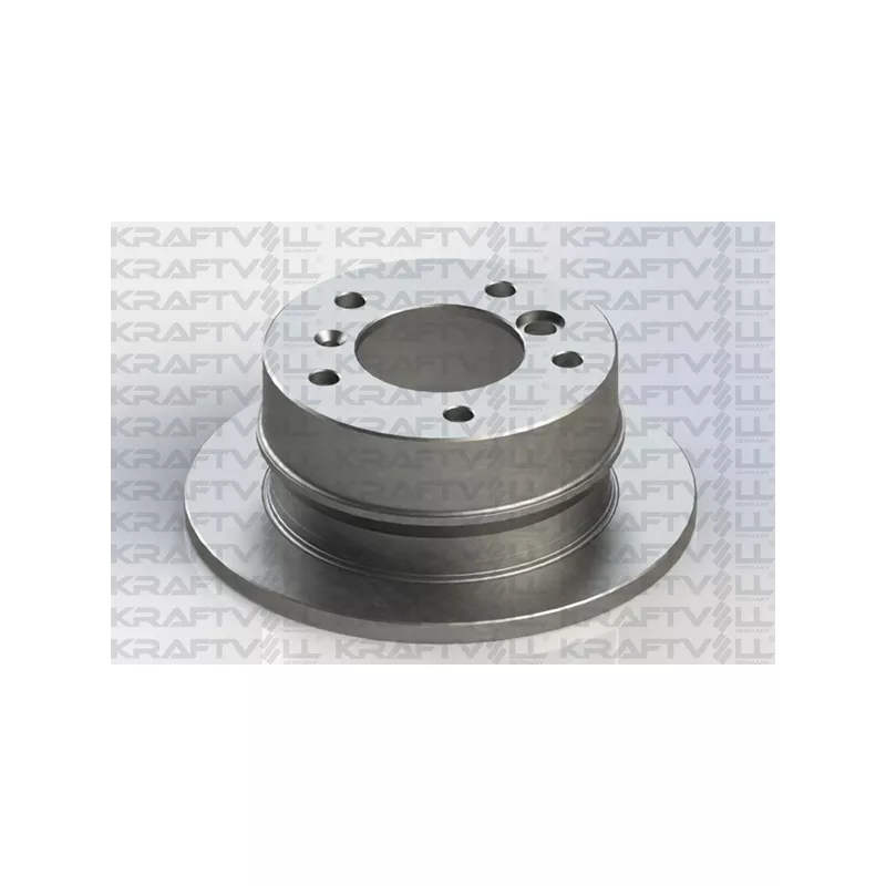 Jeu de 2 disques de frein avant KRAFTVOLL GERMANY 07040256