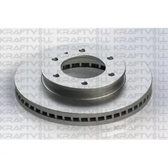 Jeu de 2 disques de frein avant KRAFTVOLL GERMANY 07040260