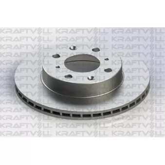 Jeu de 2 disques de frein avant KRAFTVOLL GERMANY