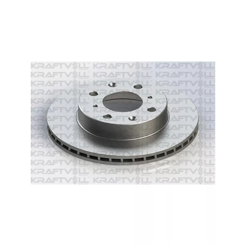 Jeu de 2 disques de frein avant KRAFTVOLL GERMANY 07040266