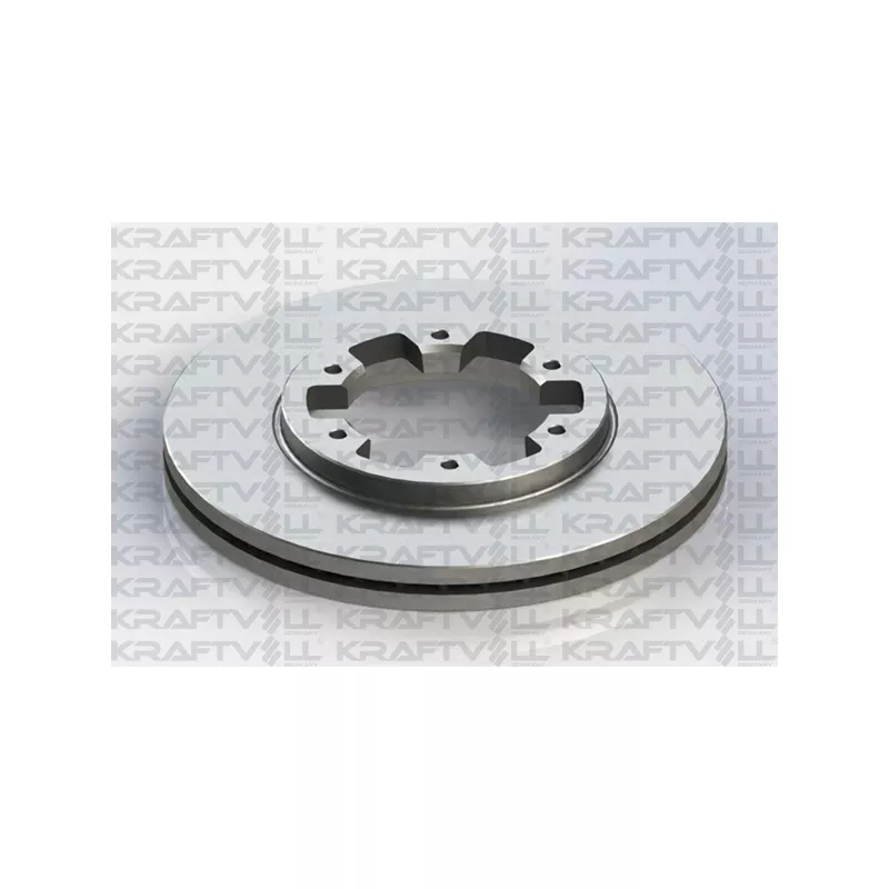 Jeu de 2 disques de frein avant KRAFTVOLL GERMANY 07040272