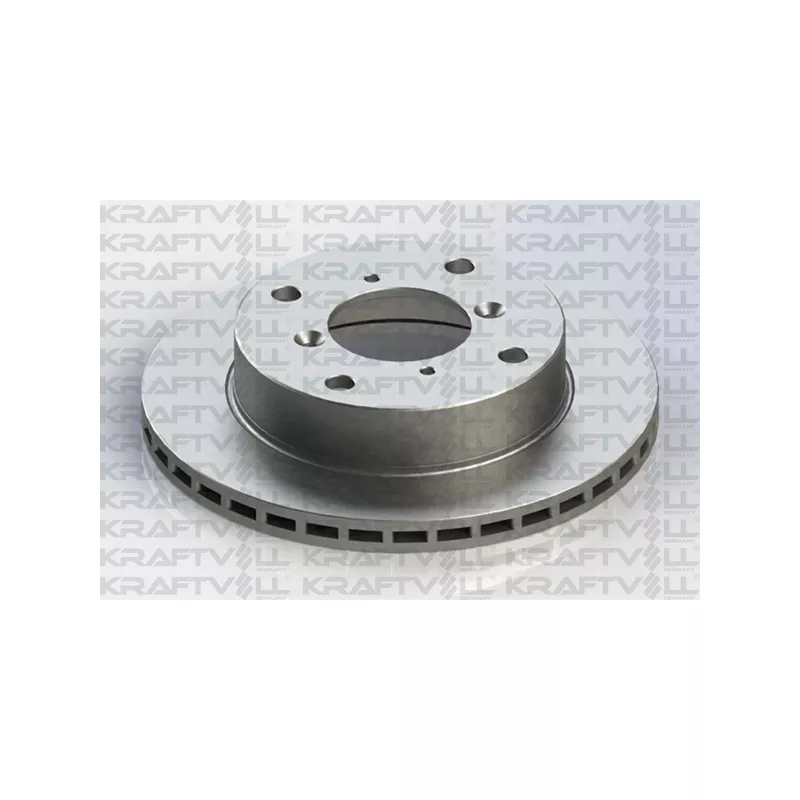 Jeu de 2 disques de frein avant KRAFTVOLL GERMANY 07040273