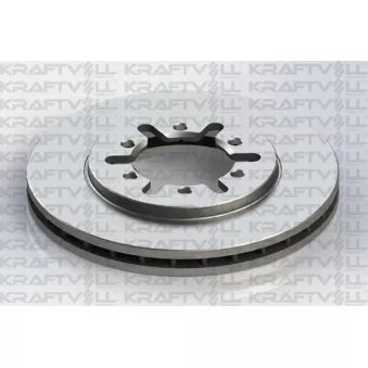 Jeu de 2 disques de frein avant KRAFTVOLL GERMANY