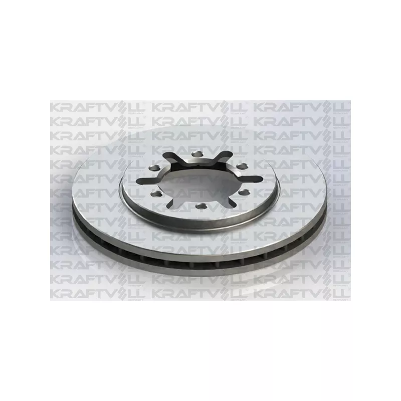 Jeu de 2 disques de frein avant KRAFTVOLL GERMANY 07040287