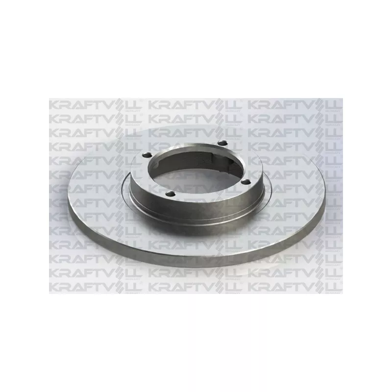 Jeu de 2 disques de frein avant KRAFTVOLL GERMANY 07040288