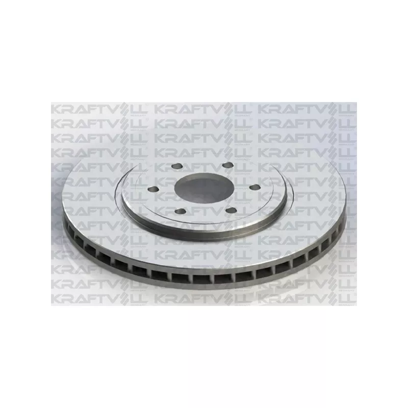 Jeu de 2 disques de frein avant KRAFTVOLL GERMANY 07040295