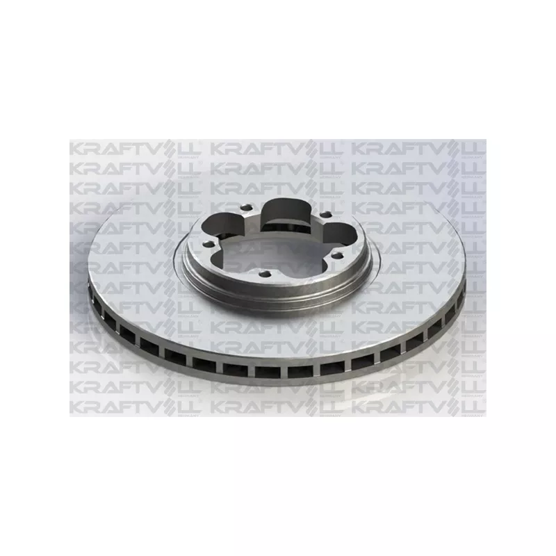 Jeu de 2 disques de frein avant KRAFTVOLL GERMANY 07040297