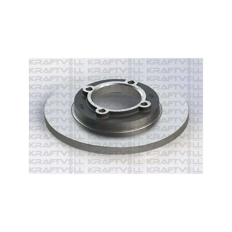 Jeu de 2 disques de frein avant KRAFTVOLL GERMANY 07040302