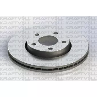 Jeu de 2 disques de frein avant KRAFTVOLL GERMANY