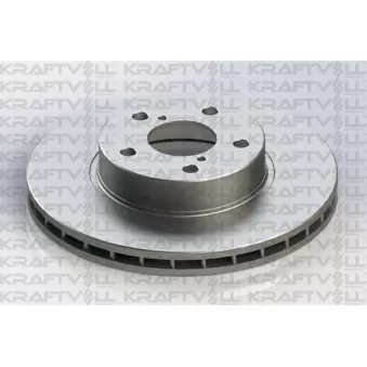 Jeu de 2 disques de frein avant KRAFTVOLL GERMANY