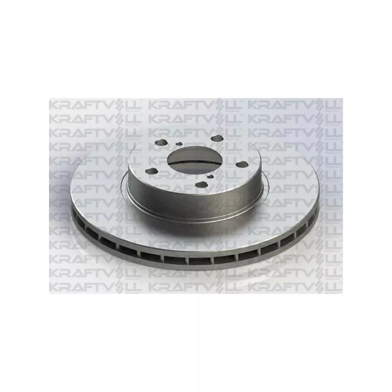 Jeu de 2 disques de frein avant KRAFTVOLL GERMANY 07040307