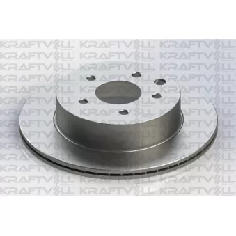 Jeu de 2 disques de frein avant KRAFTVOLL GERMANY 07040313