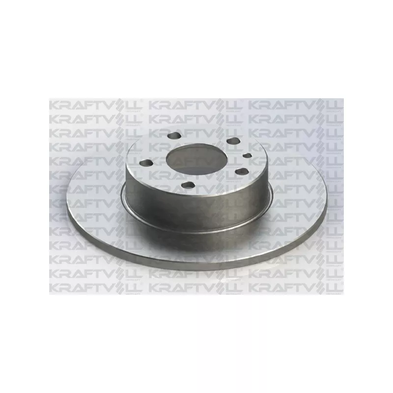 Jeu de 2 disques de frein avant KRAFTVOLL GERMANY 07040314