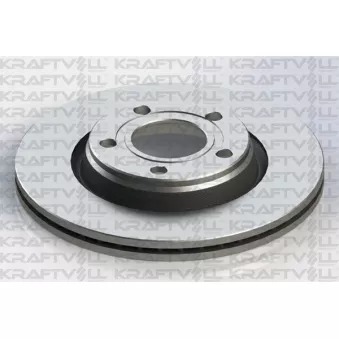 Jeu de 2 disques de frein avant KRAFTVOLL GERMANY