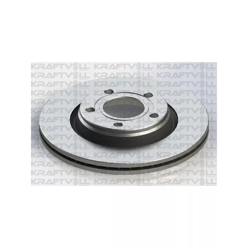 Jeu de 2 disques de frein avant KRAFTVOLL GERMANY 07040321